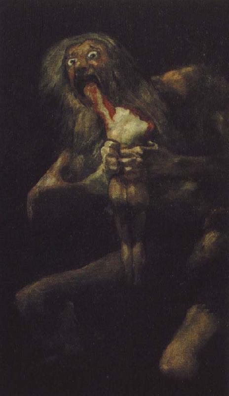 Francisco Goya saturnus slular sina barn Germany oil painting art